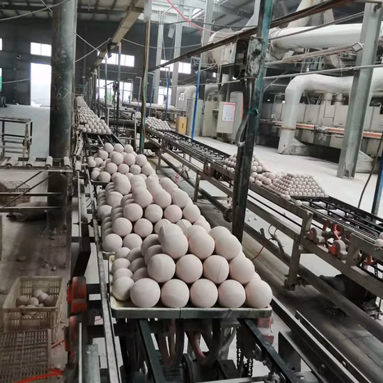 고순도 재료 다양한 크기 백색 매체 저항성 다루기 힘든 알루미나 세라믹 볼